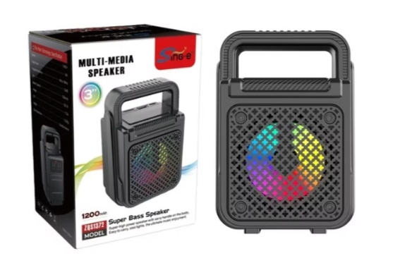 مینی اسپیکر شارژی قابل حمل مارک sing_e مدل ZQS1372