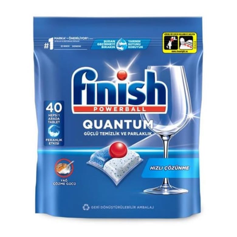 قرص ماشین ظرفشویی فینیش کوانتوم ۴۰ عددی